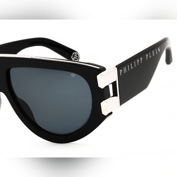 NWT, Philipp Plein SPP127M  Unisex Sunglasses, Size 60X13X145